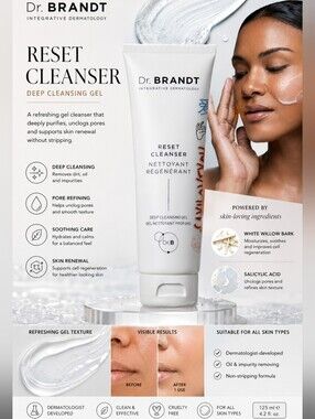 Dr. Brandt Foundation Collection Reset Cleanser Deep Cleansing Gel 125ml